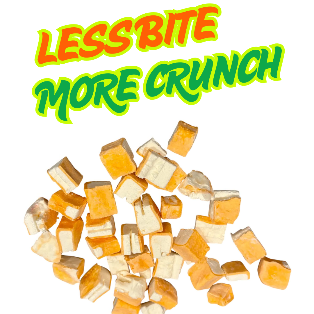 Freeze Dried Orange Cream Ice Cream Bites