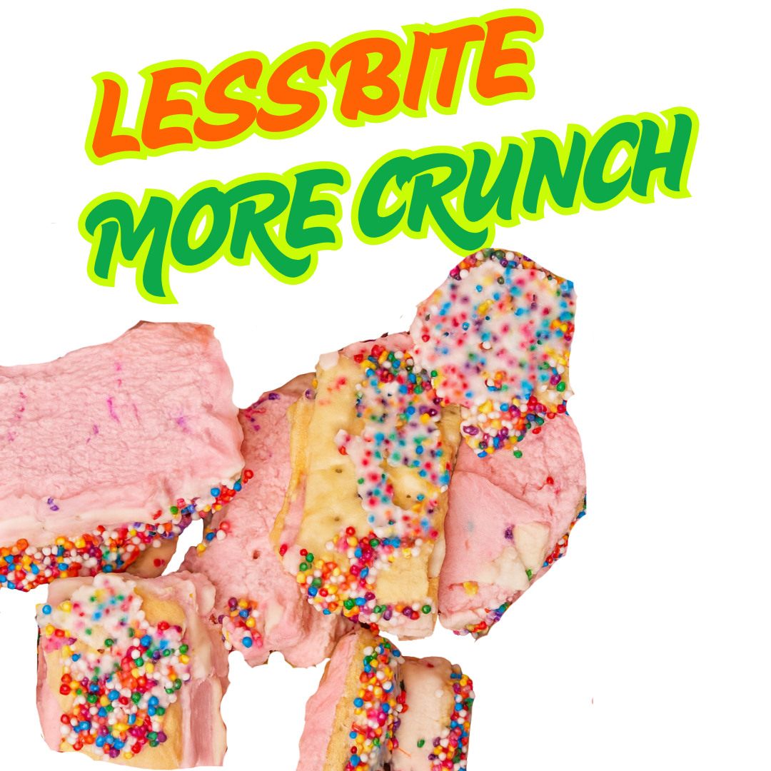 Freeze Dried Birthday Cake Ice Cream Bites