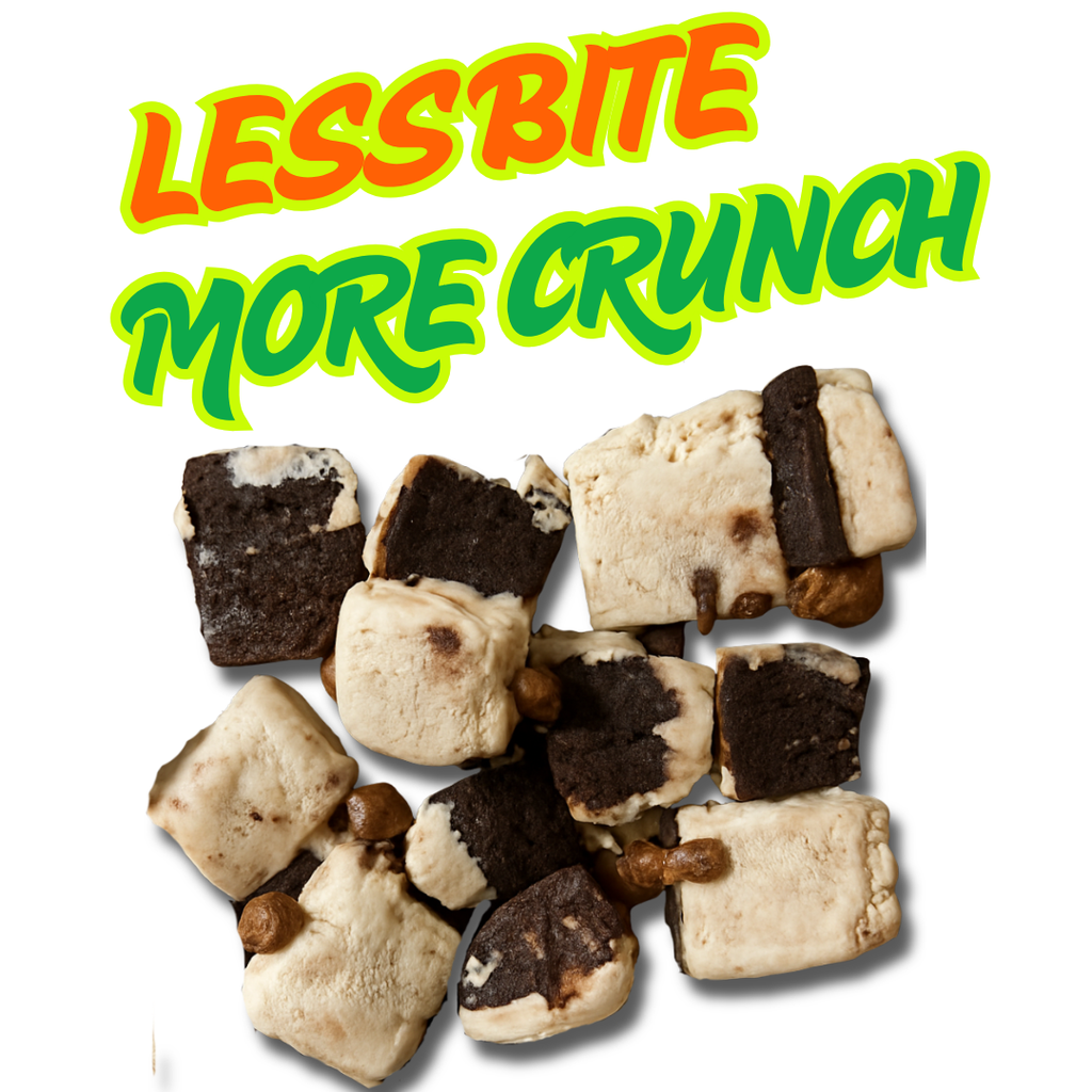 Freeze Dried Hot Fudge Brownie Ice Cream Bites