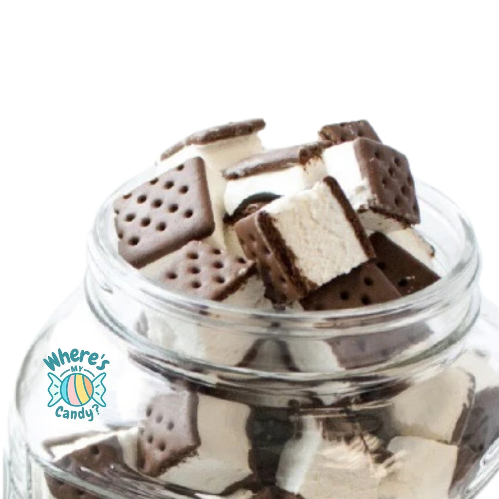 Freeze Dried Vanilla Ice Cream Sandwich Bites
