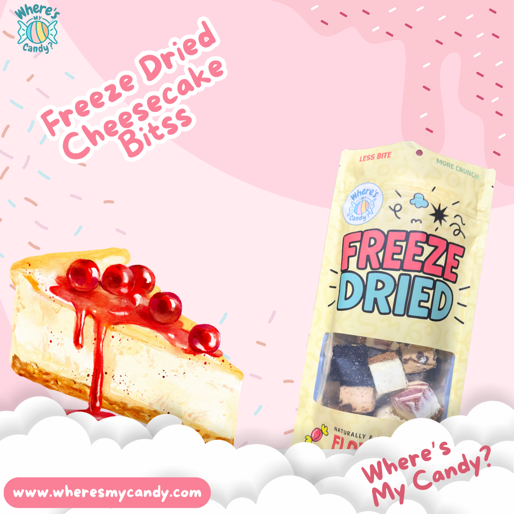 Freeze Dried Cheesecake Bites