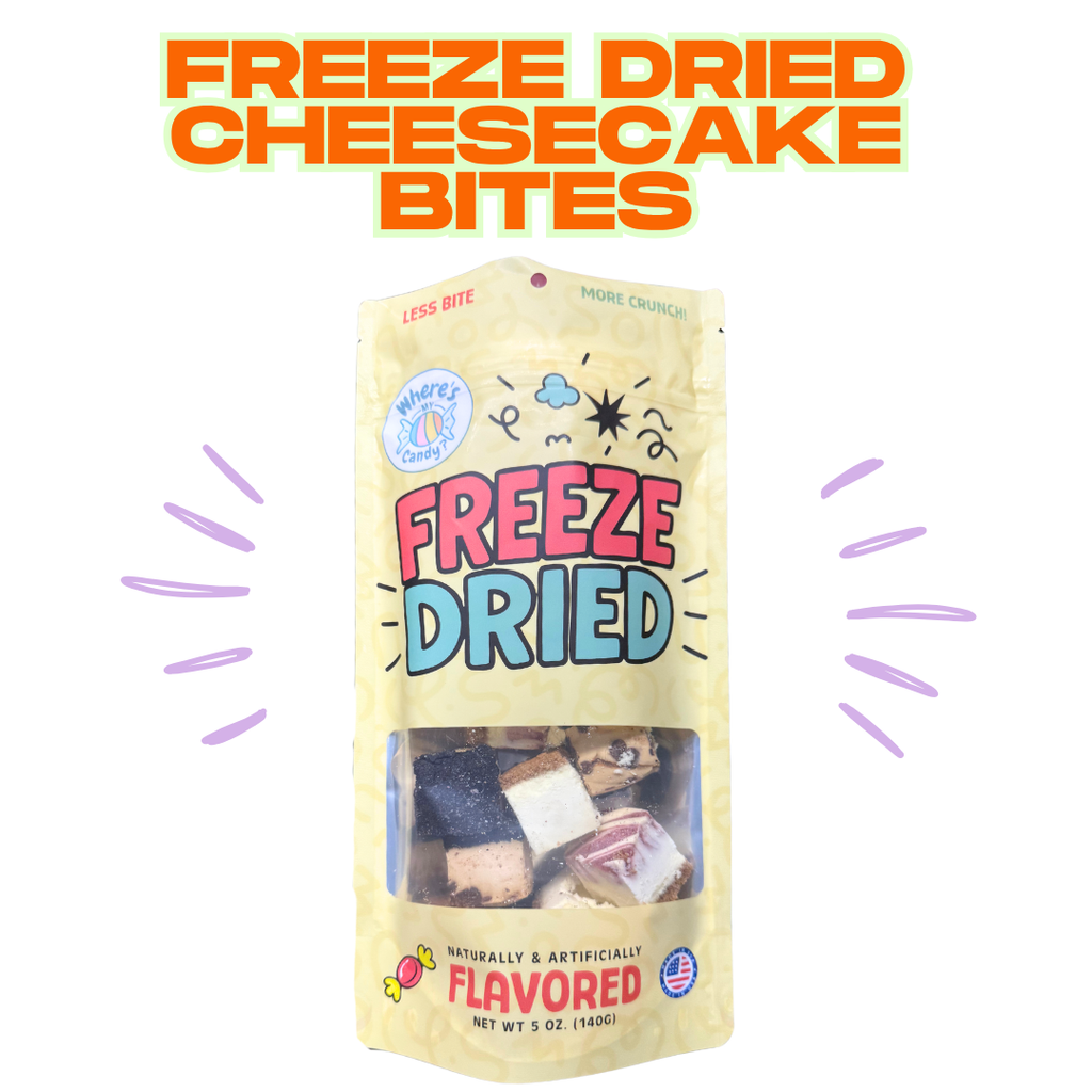 Freeze Dried Cheesecake Bites