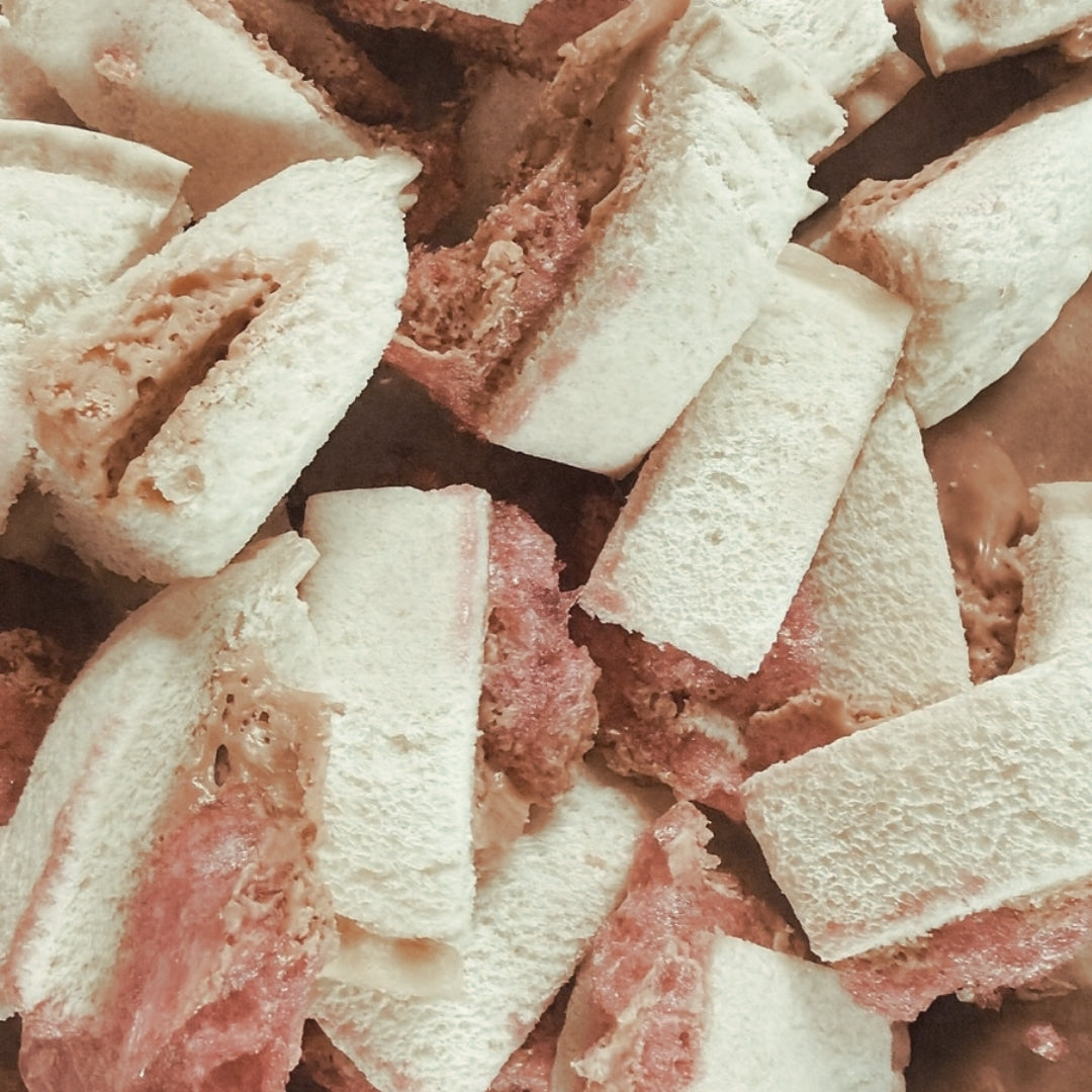 Freeze Dried Peanut Butter & Strawberry Jelly UncrustWittAbles Sandwich Bites