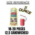 Freeze Dried Peanut Butter & Grape Jelly UncrustWittAbles Sandwich Bites