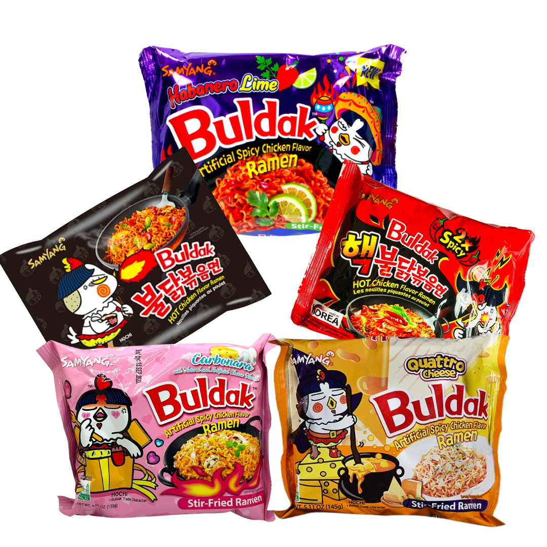 Buldak Ramen Variety 5-Pack
