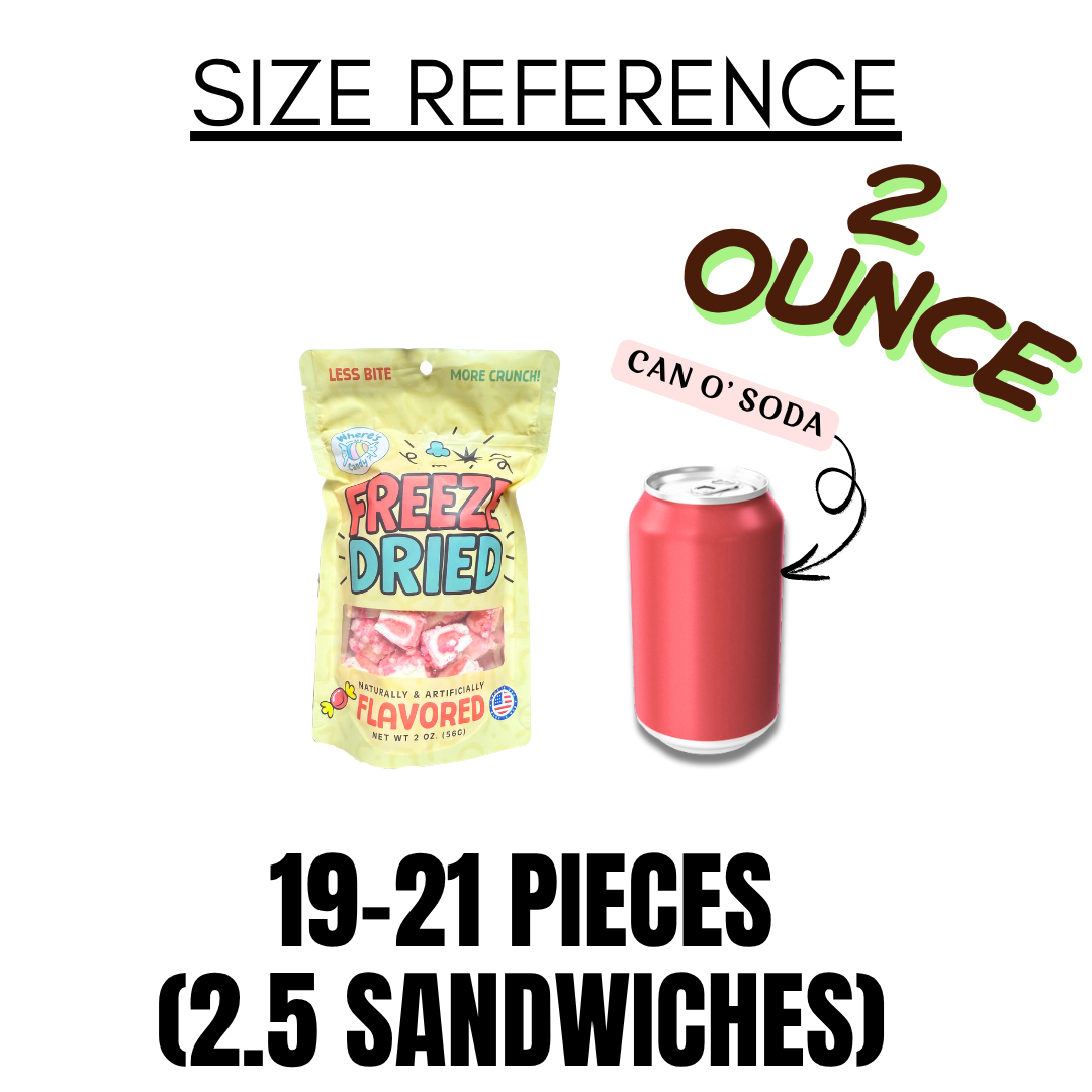 Freeze Dried Strawberry Shortcake Ice Cream Bites