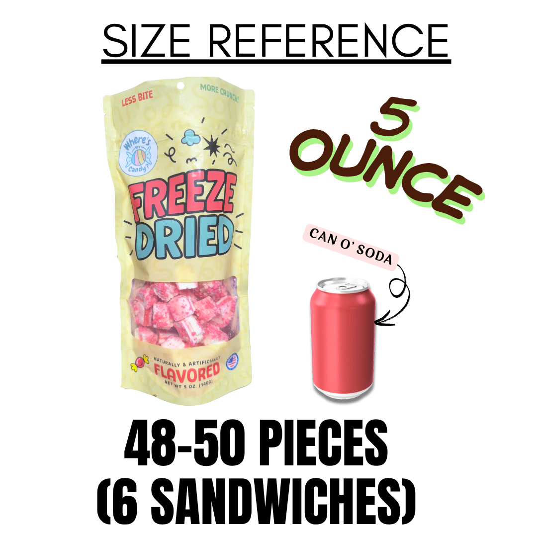 Freeze Dried Strawberry Shortcake Ice Cream Bites