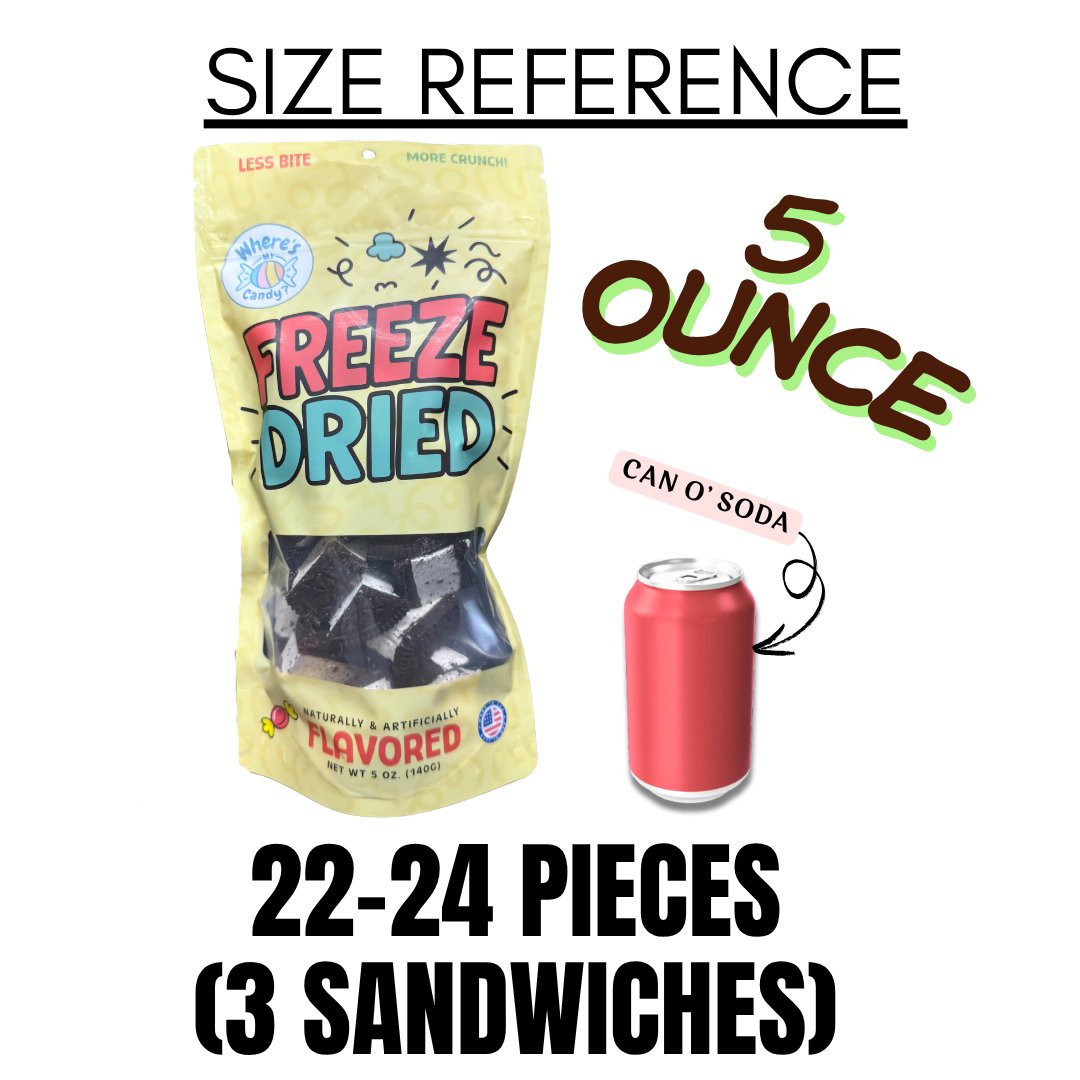 Freeze Dried Cookies-N-Cream Ice Cream Bites