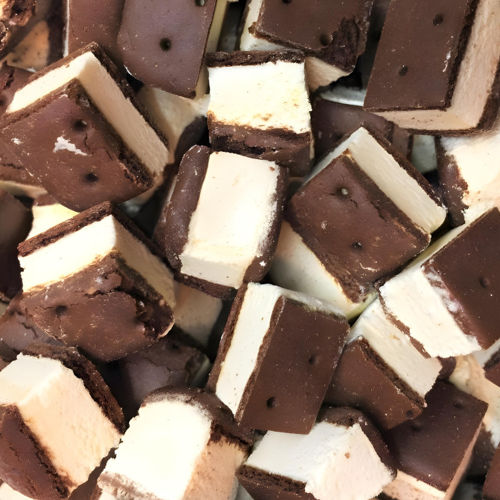 Freeze Dried Vanilla Ice Cream Sandwich Bites