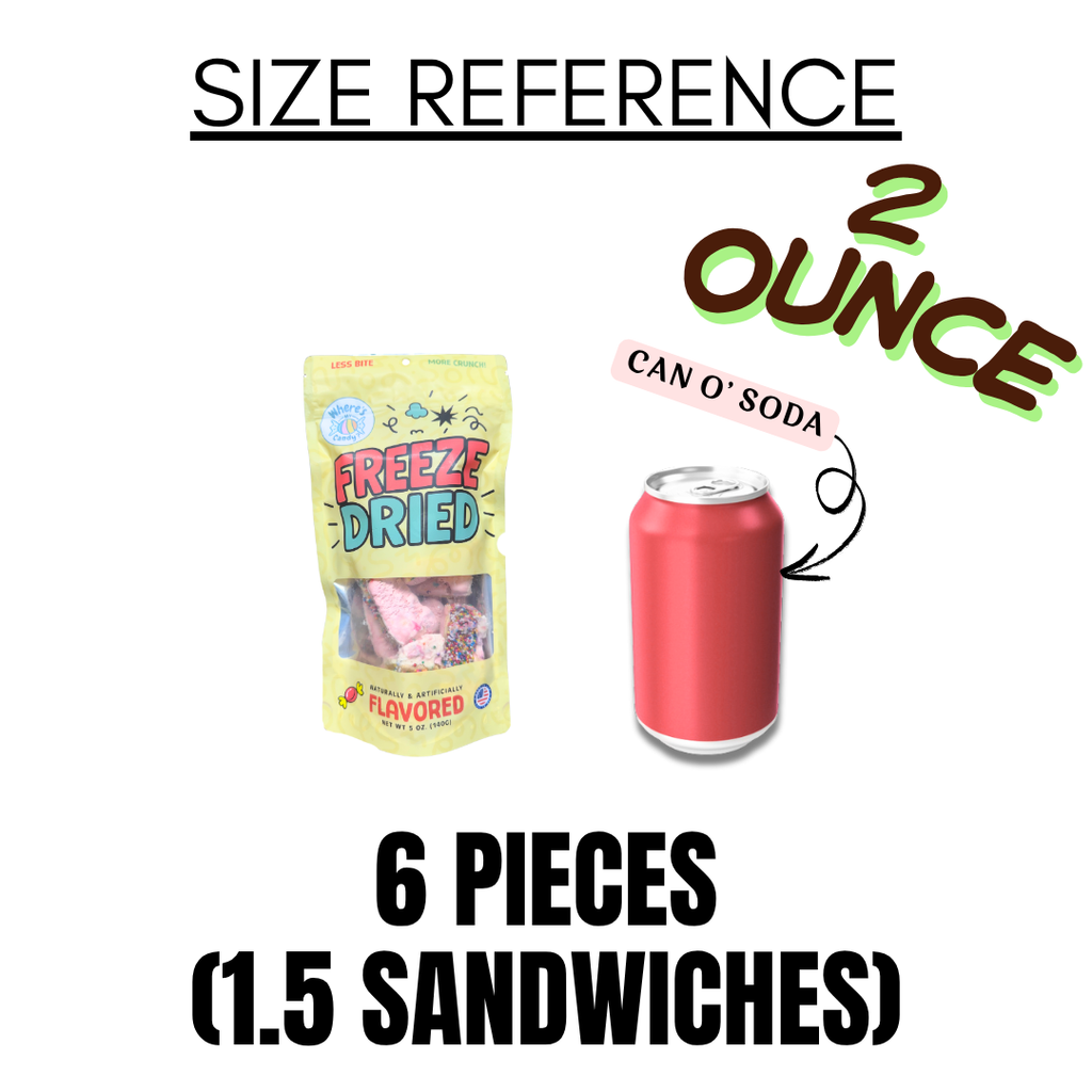 Freeze Dried Birthday Cake Ice Cream Bites